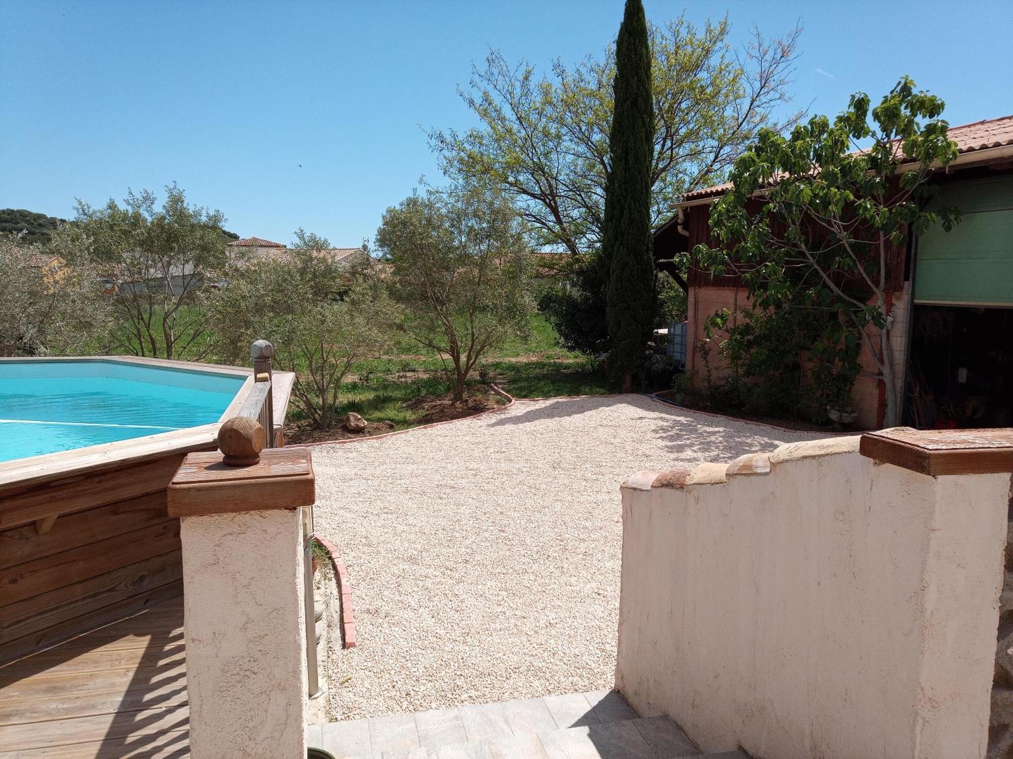 Olive View Villa Puissalicon Kültér fotó